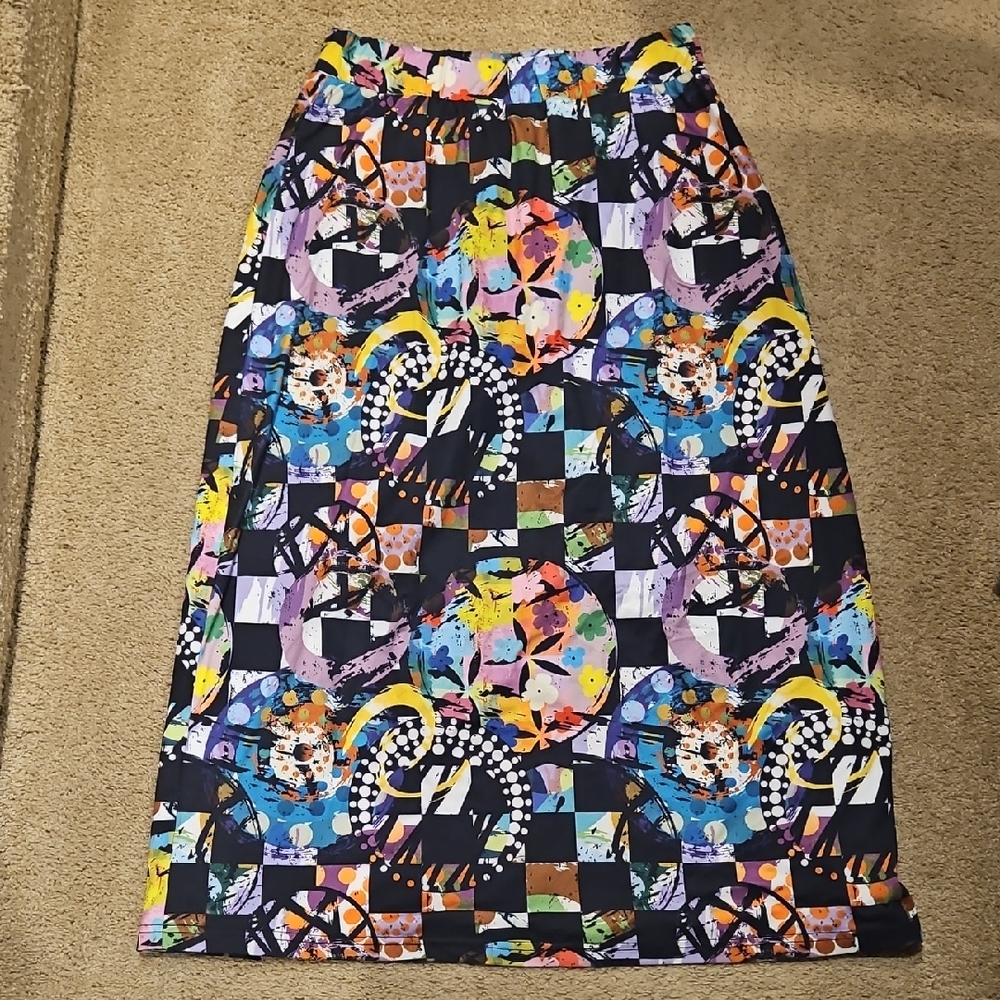 Vibrant Athletic Skirt